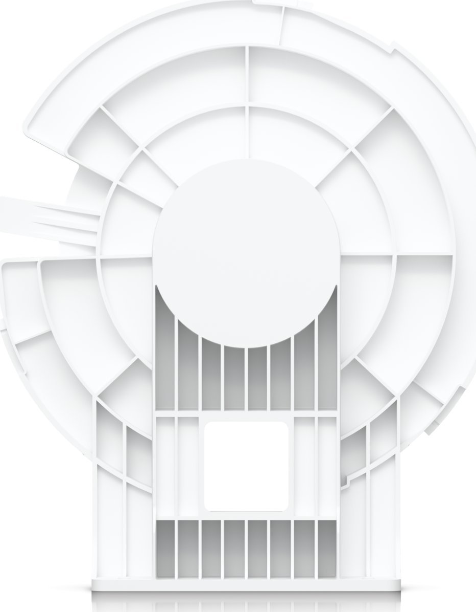 Mbajtëse muri për access point Ubiquiti UACC AP AM, për U6 Pro dhe AC Pro, plastike, e bardhë