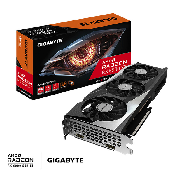 Графичка картичка - Gigabyte Radeon RX 6500 XT GAMING OC 4G AMD 4 GB GDDR6
