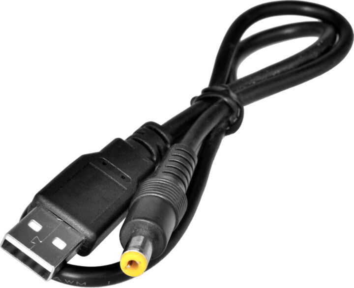 Shfaq detaje për Kabllo Virtuos USB - jack, 5.5/2.1, 5V, 0.5 m, e zezë Kabllo Virtuos USB - jack, 5.5/2.1, 5V, 0.5 m, e zezë