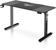 Канцелариска маса Diablo X-tensio, 140 cm, електрично прилагодување на висината, црна