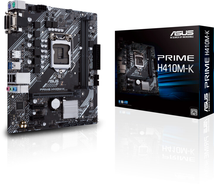 [OUTLET] Pllakë amë ASUS PRIME H410M-K - Intel H410