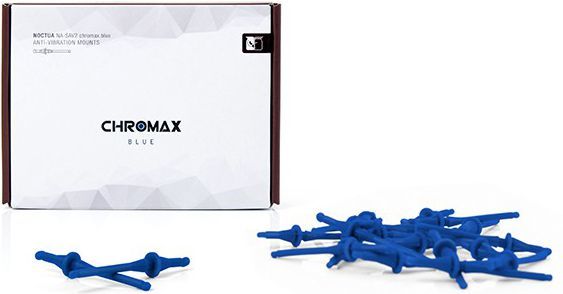 Прицврстувачи против вибрации за вентилатор Noctua NA-SAV2.blue, 20 парчиња, сина