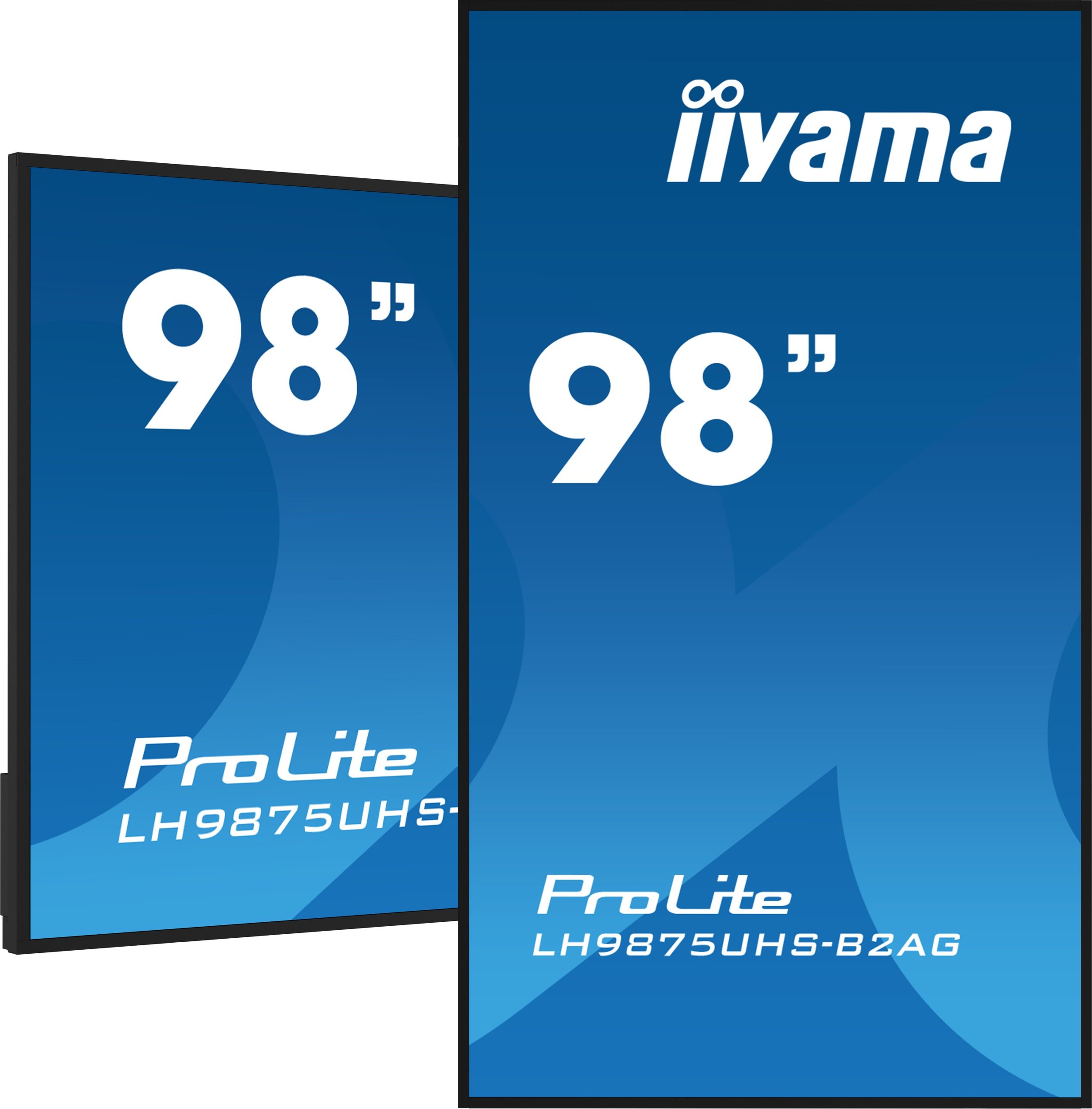 Ekran signage Iiyama LH9875UHS-B2AG, 98", 4K UHD, 500 cd/m², Wi-Fi, Android 11, i zi