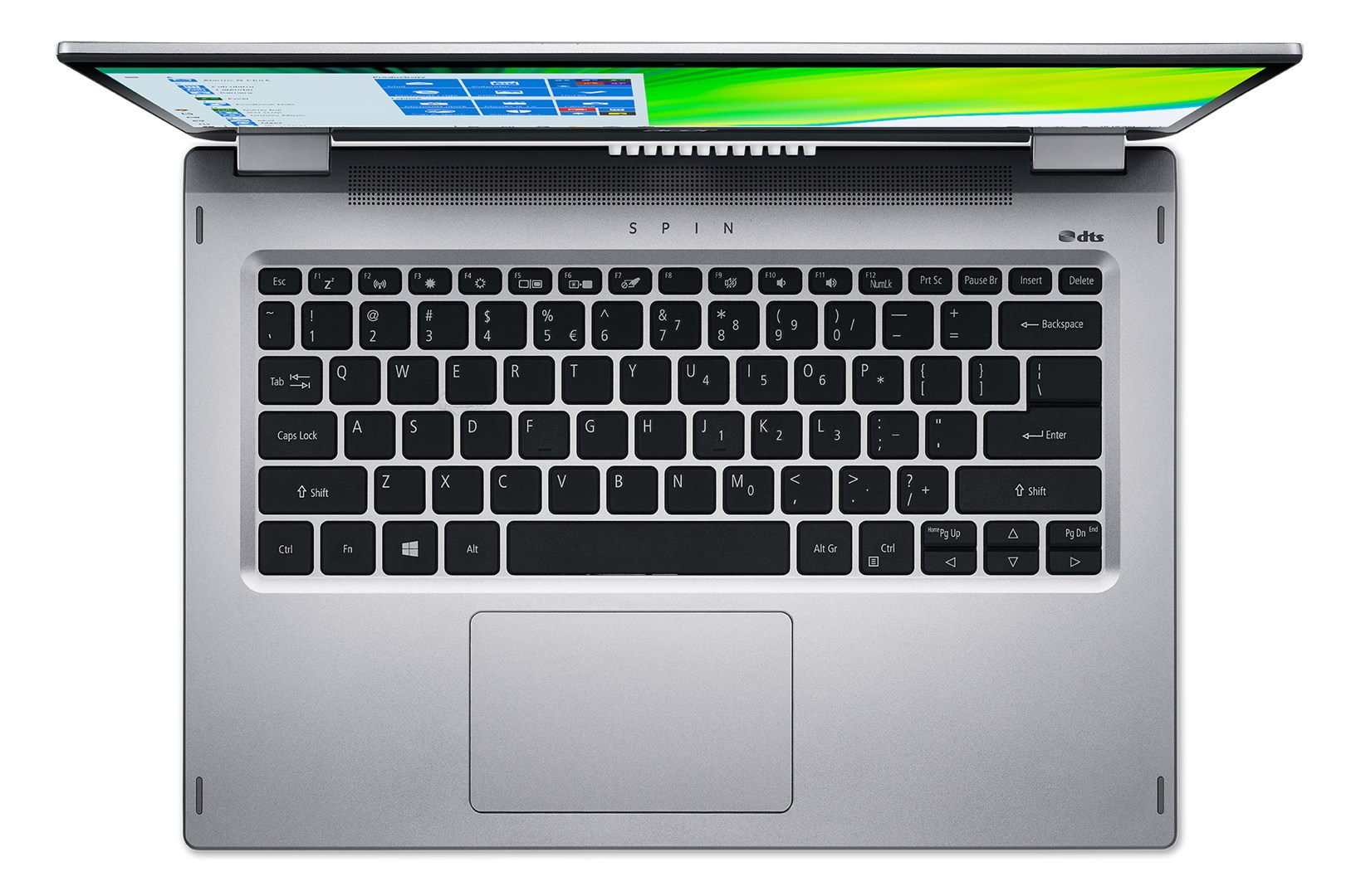 Laptop Acer Spin 3, 14", Intel i5-1035G4, 8 GB RAM, 1 TB SSD, i argjendtë