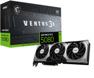 Kartelë grafike MSI VENTUS GeForce RTX5080 16G 3X OC NVIDIA GeForce RTX 5080 16 GB GDDR7