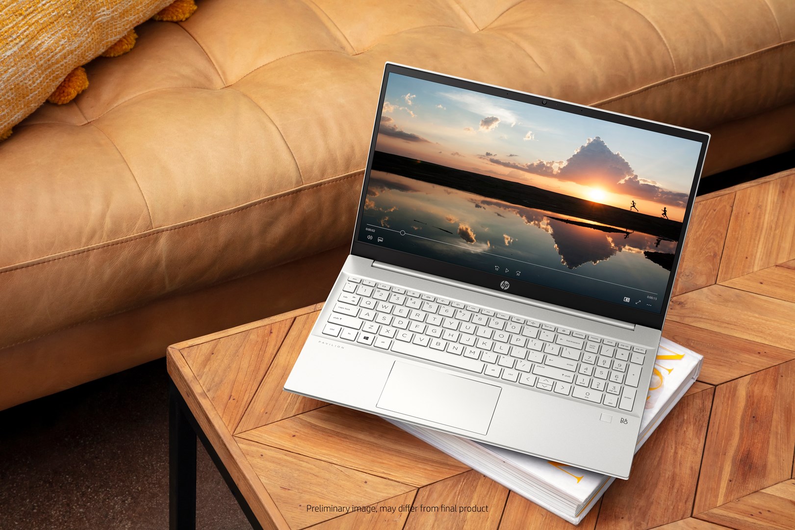 Laptop HP Pavilion 15-eh3005nw, 15.6", AMD Ryzen 5, 8 GB RAM, 512 GB SSD, i argjendtë