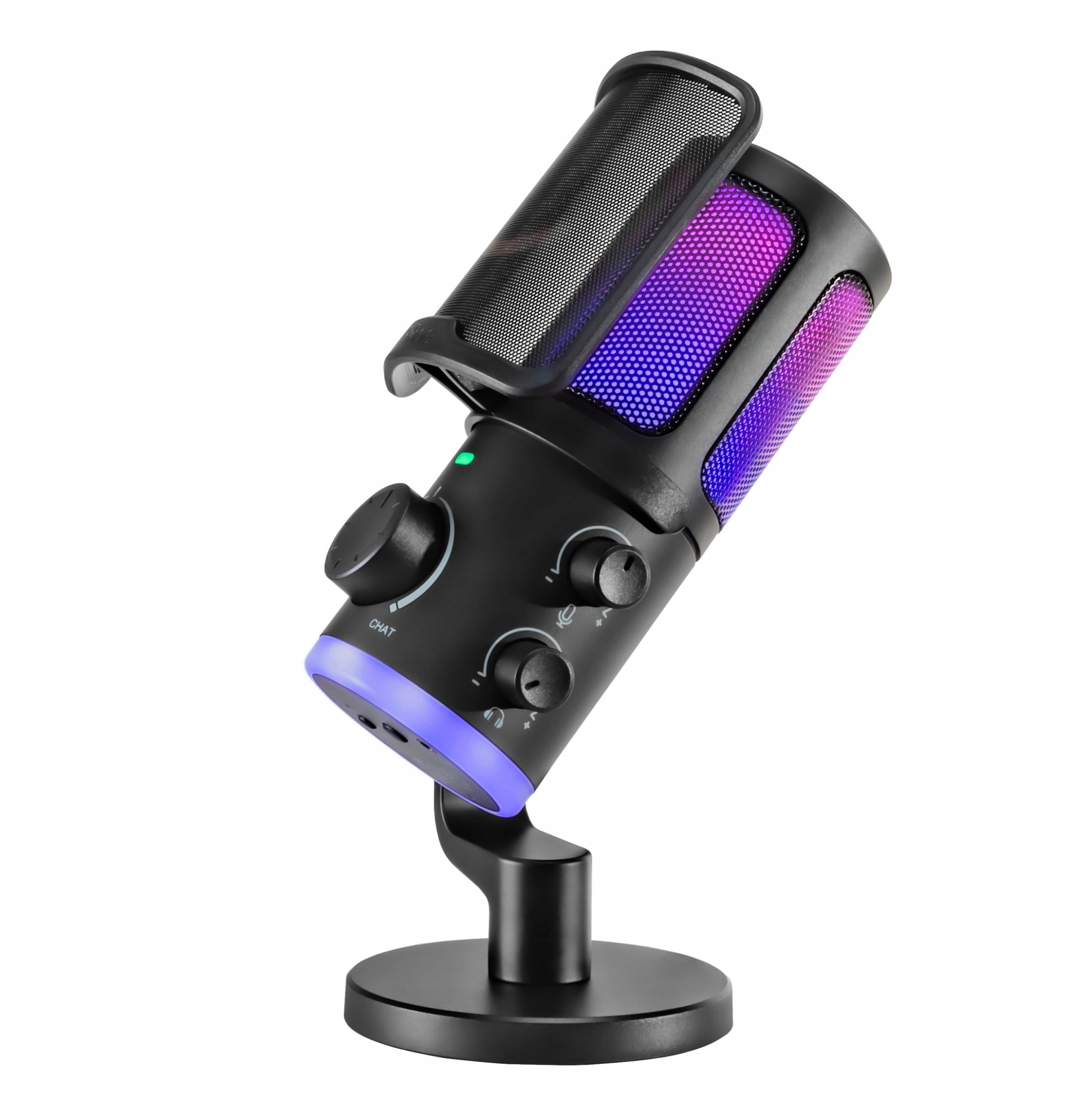 Mikrofon studio Fifine AmpliGame AM6, USB, reduktim zhurme, RGB