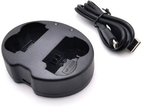 Karikues baterish Fujifilm NP-W235, dual, micro USB, i zi