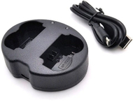 Karikues baterish Fujifilm NP-W235, dual, micro USB, i zi