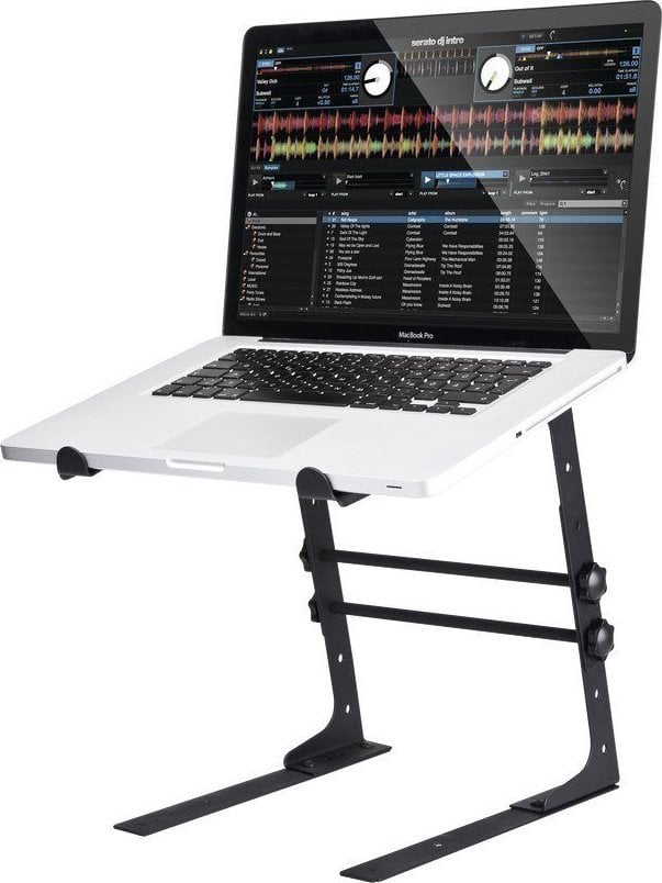 Stendë laptopi Reloop Laptop Stand V.2, alumini, e rregullueshme, e zezë