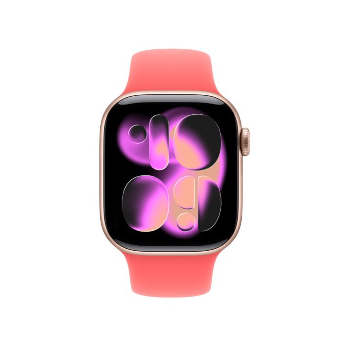Apple Watch 42mm Sport Band, Bright Guava - M/L (SEASONAL)