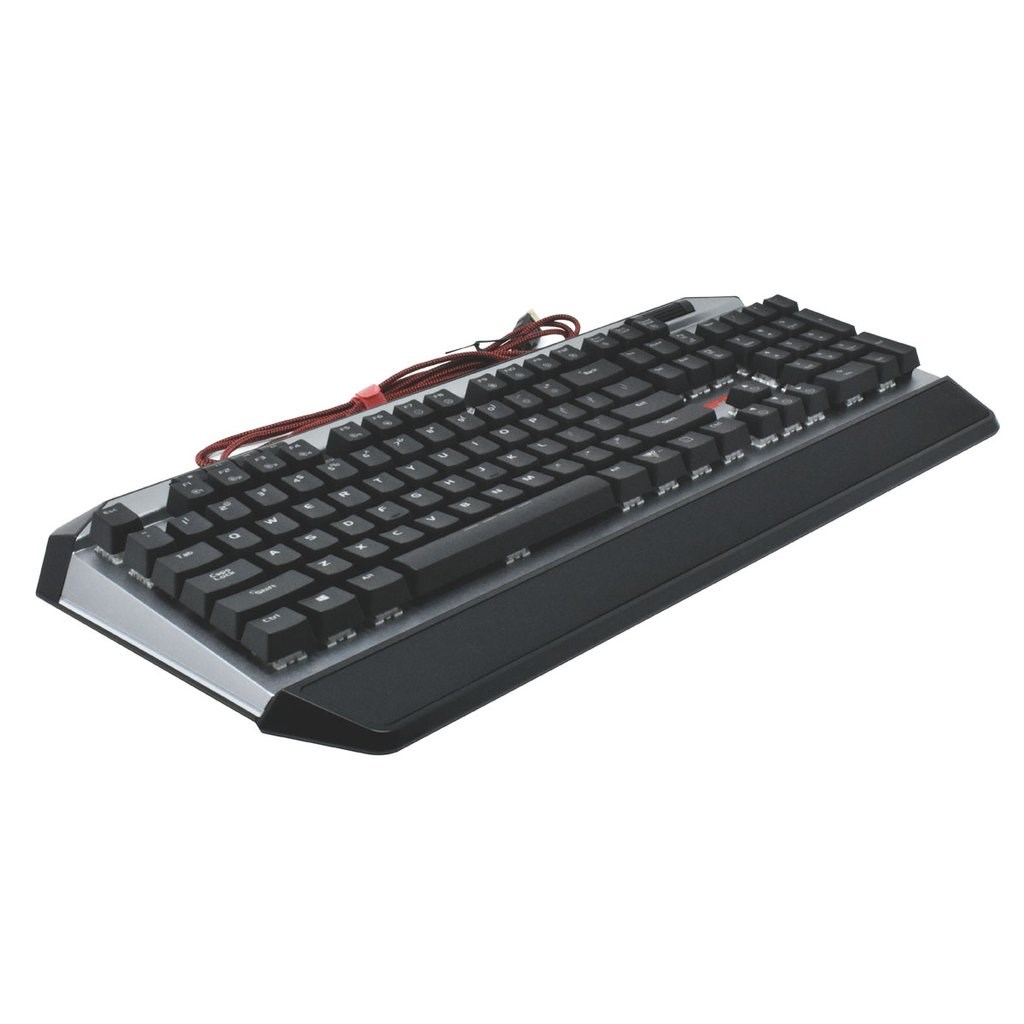 Tastierë mekanike Gaming Patriot Memory V765, USB, RGB, e zezë / e hirtë