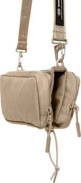 Çantë kryq-trupi Skinarma Juno, organizuese për telefon dhe dokumente, najlon rezistent ndaj ujit, ngjyrë khaki