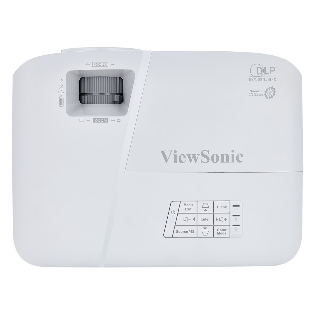 Projektor Viewsonic PA503S SVGA, 3800 ANSI Lumens, 800x600, i bardhë