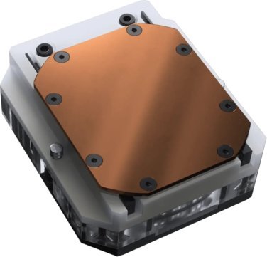 Bllok uji CPU Phanteks EZ-FIT 450, DRGB, për tuba 16mm, i zi