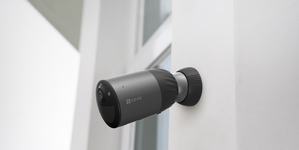 Kamerë sigurie EZVIZ BC1C 4MP, 4 MP, 2560 x 1440, me detektim të lëvizjes, e zezë e hirtë