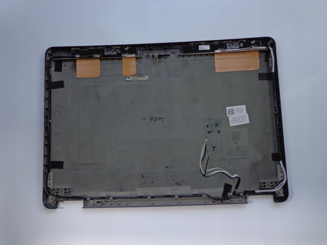 Kapak i pasmë për laptop Dell, i zi