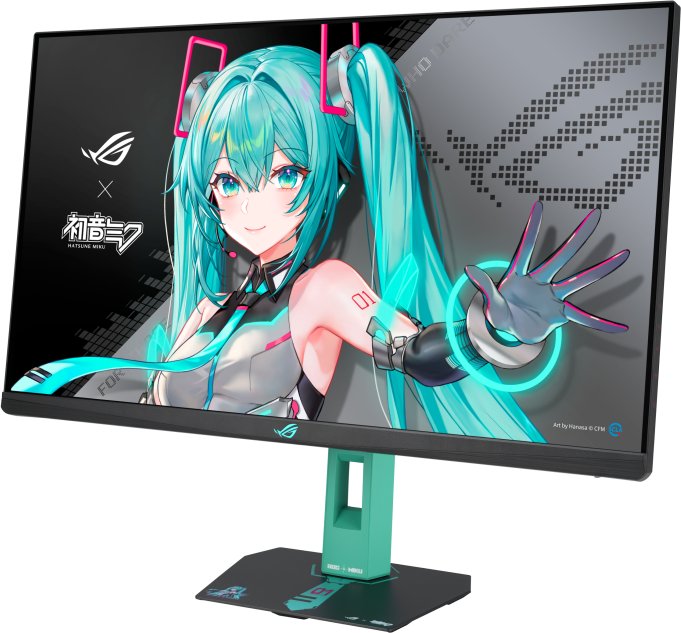 Monitor gaming ASUS ROG Strix XG27ACMEG G Hatsune Miku Edition, 27", 2560x1440, i kaltër