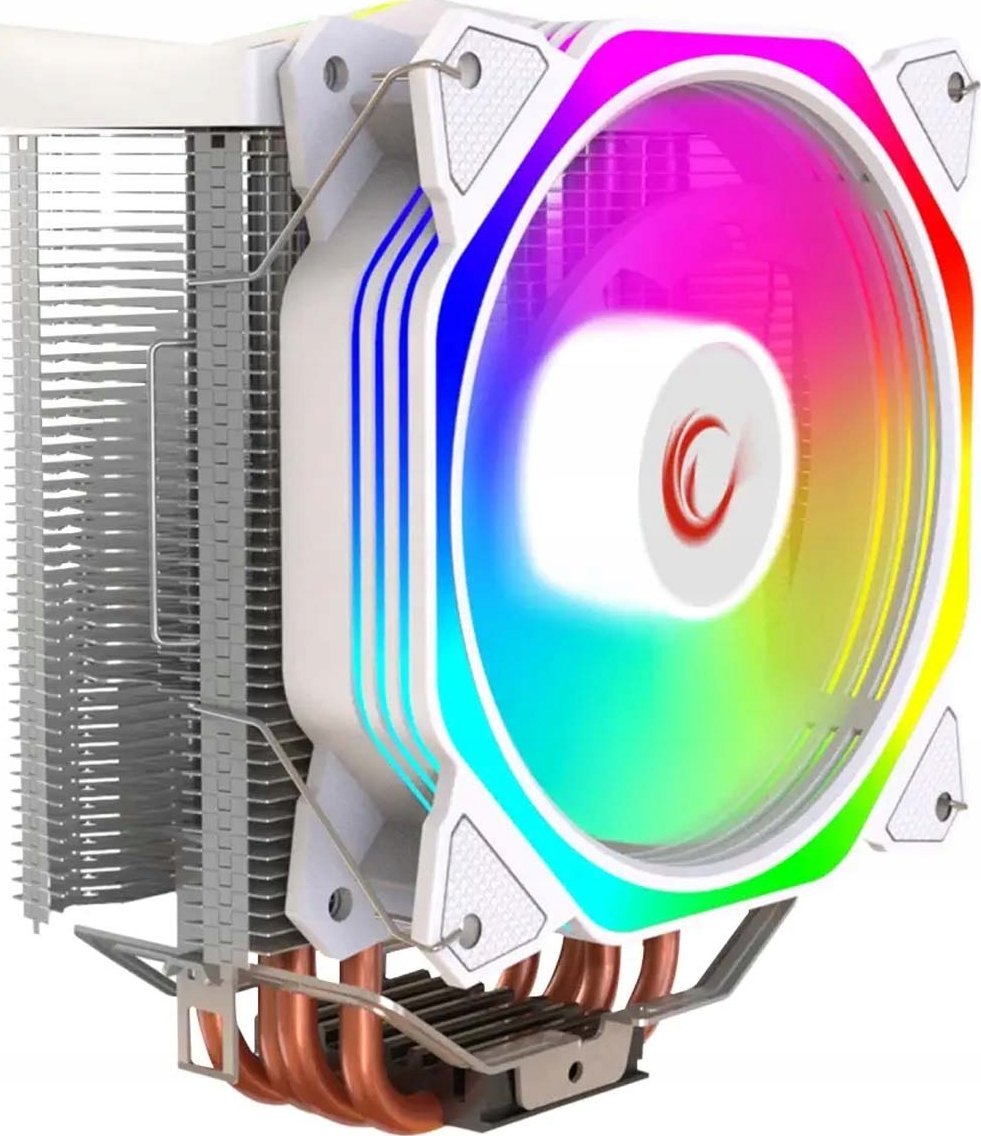 Ftohës CPU Rampage Octagon C50, ventilator 120 mm, TDP 165W, i bardhë