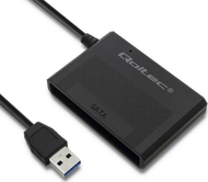 Përshtatës për disk Qoltec USB 3.0 caddy për HDD/SSD 2.5 SATA3, i zi