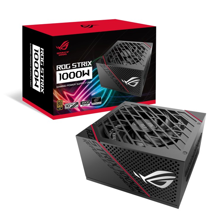 Извор на енергија ASUS ROG STRIX 1000W Gold (16-pin cable), 20+4 pin ATX, 1000 W