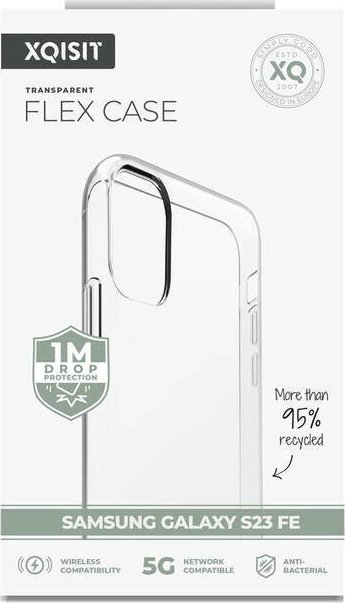 Këllëf telefoni Xqisit Transparent Case për Samsung Galaxy S23 FE, i tejdukshëm, kundër zverdhjes