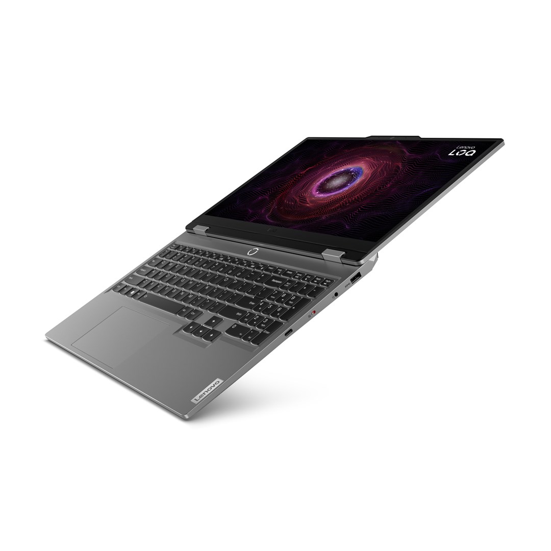 Laptop Lenovo LOQ 15ARP9, 15.6", AMD Ryzen 7 7435HS, 24 GB RAM, 1 TB SSD, NVIDIA GeForce RTX 4070, i hirtë