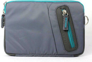 Çantë për tablet Logo, 7", i hirtë / i kaltër