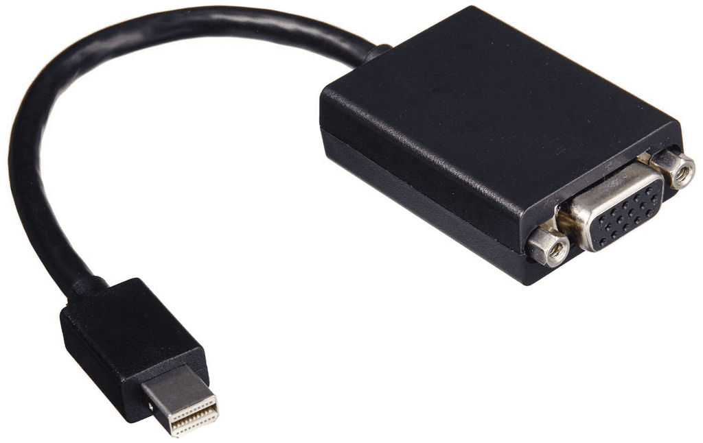 Përshtatës Lenovo MiniDisplayPort në VGA, i zi