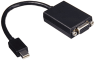 Përshtatës Lenovo MiniDisplayPort në VGA, i zi