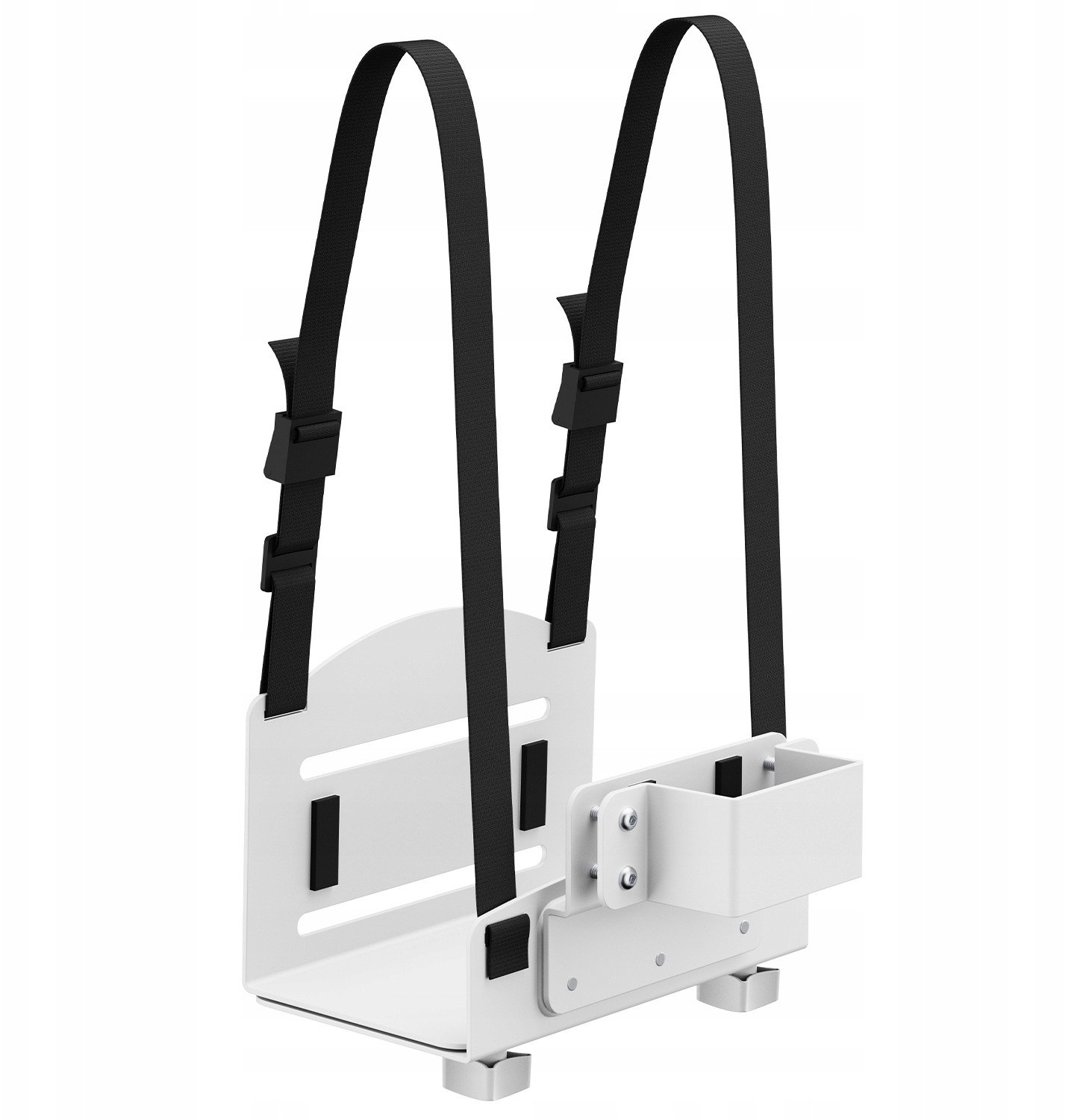 Mbajtës PC Maclean MC-116, deri 10 kg, i rregullueshëm, i bardhë