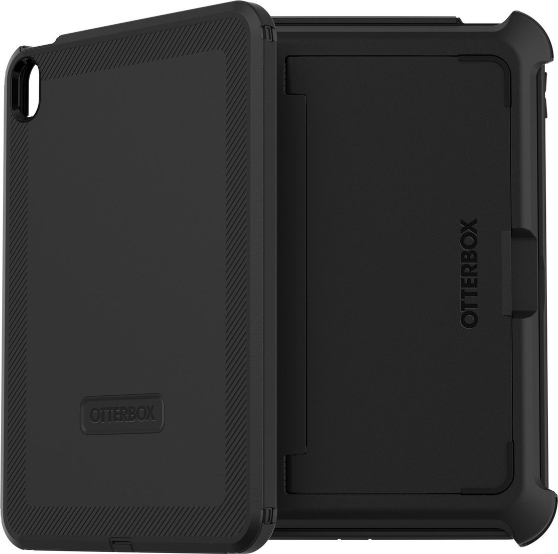 Mbulesë mbrojtëse Otterbox Defender për iPad 10th Gen, rezistente ndaj goditjeve, e zezë