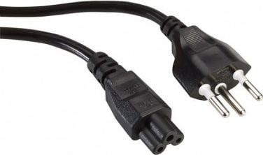 Kabllo rryme ROLINE 19.07.2097, 1.8m, 250V, e zezë