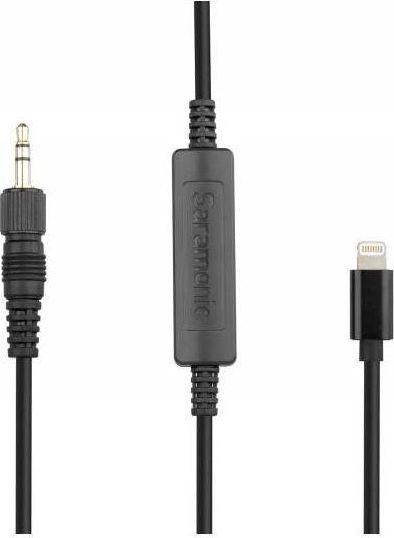Kabllo audio Saramonic LC-C35, mini Jack TRS 3.5mm, Lightning, e zezë
