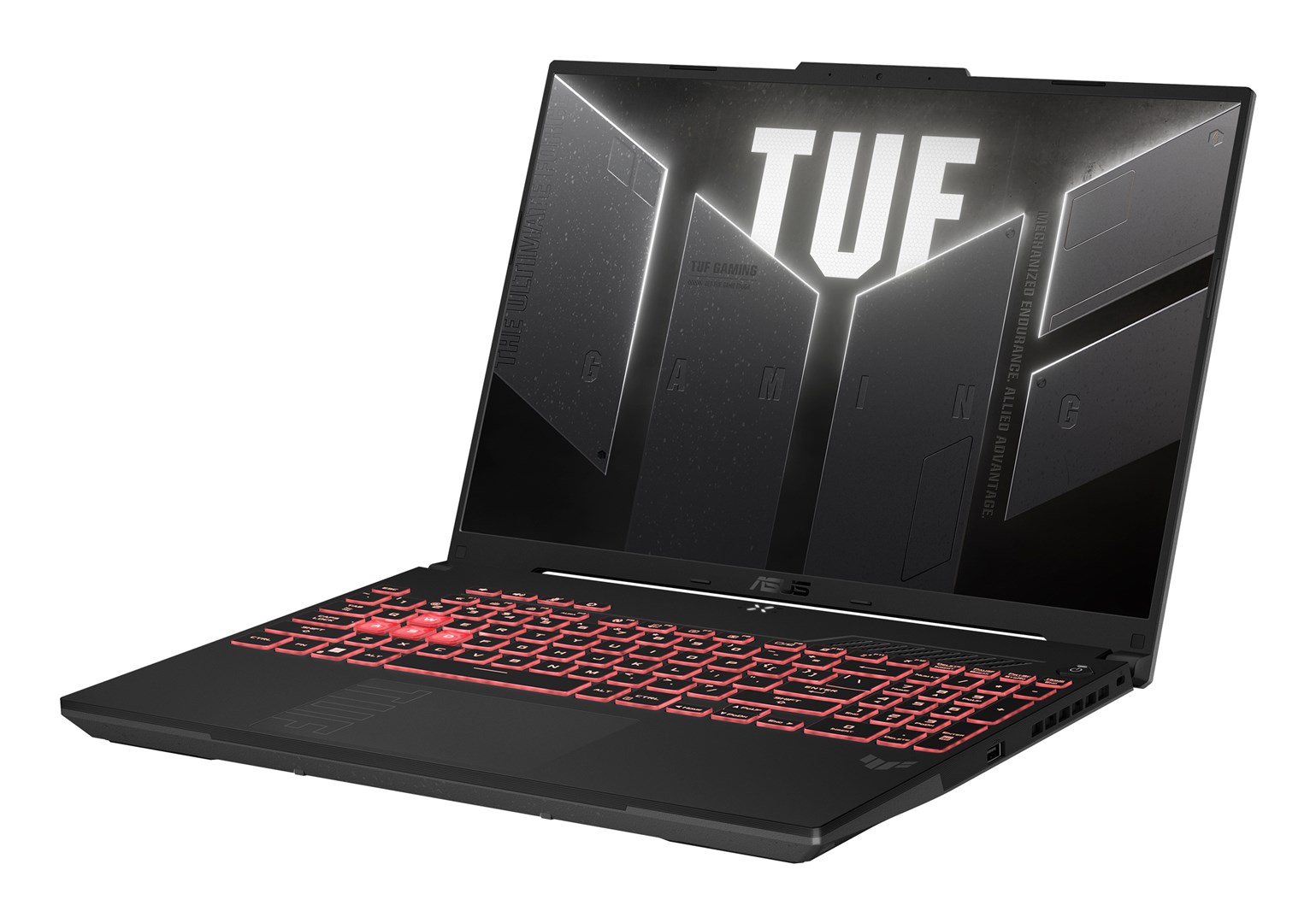 Laptop ASUS TUF Gaming A16, 16", AMD Ryzen 7 7445HS, 16GB DDR5-SDRAM, 512GB SSD, NVIDIA GeForce RTX 4050 Wi-Fi, i hirtë