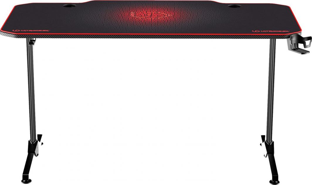 Tavolinë gaming Biurko Ultradesk Frag UDESK-FG-RD, 140cmx60cm