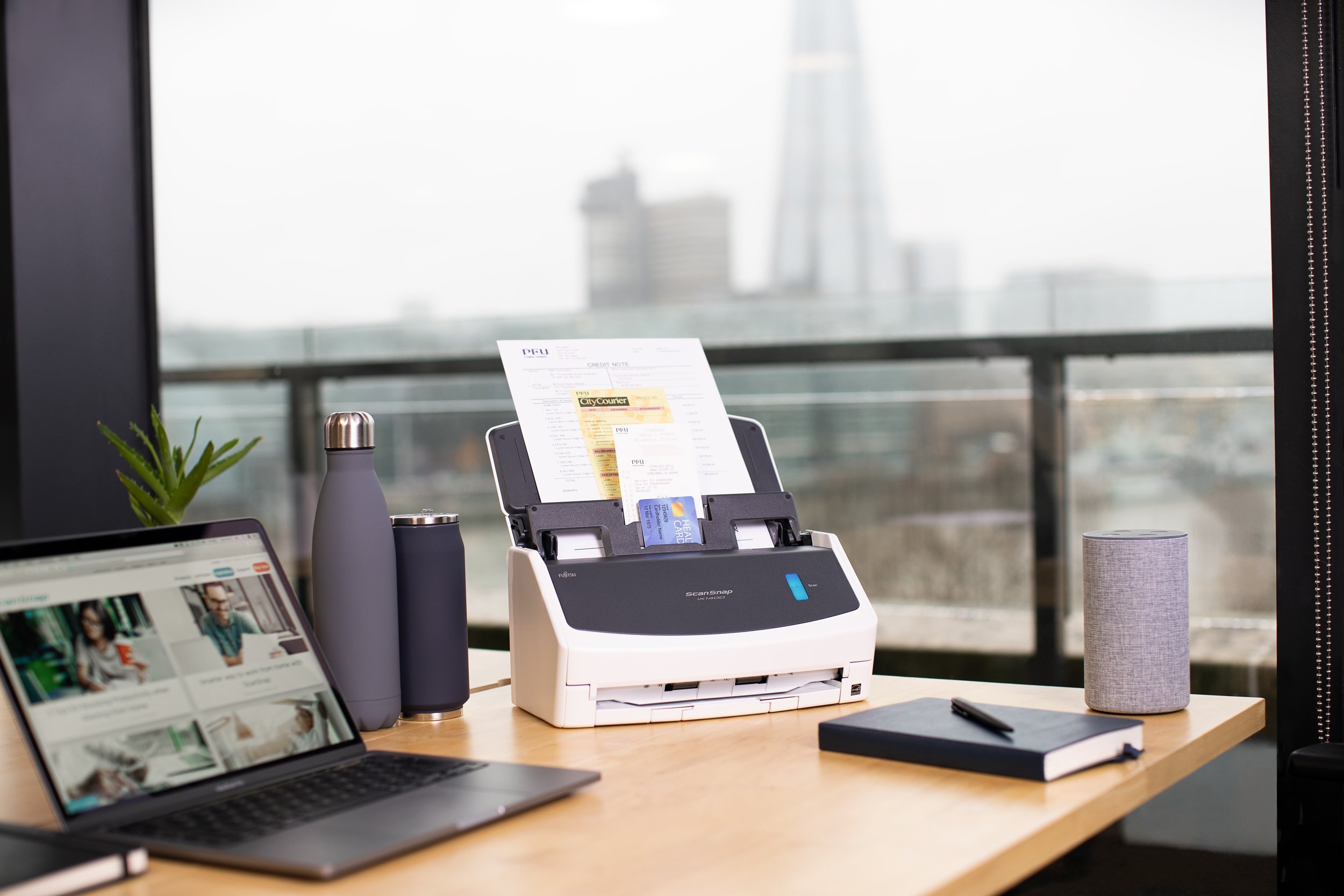 Скенирач на документи RICOH ScanSnap IX1400, A4, USB, сив