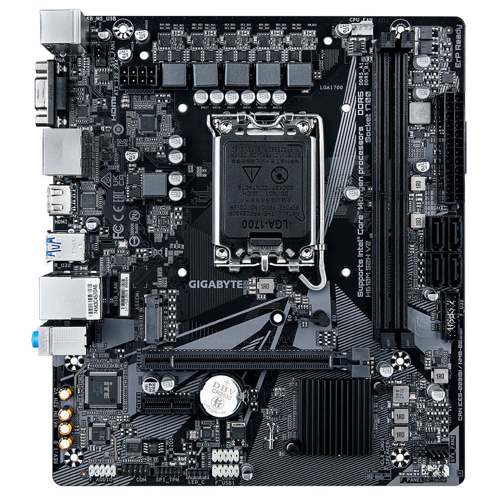 Pllakë amë GIGABYTE H610M S2H V2/LGA 1700