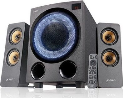 Kutia akustike Fenda F&amp;D F770X, 2.1, 76W, e zezë