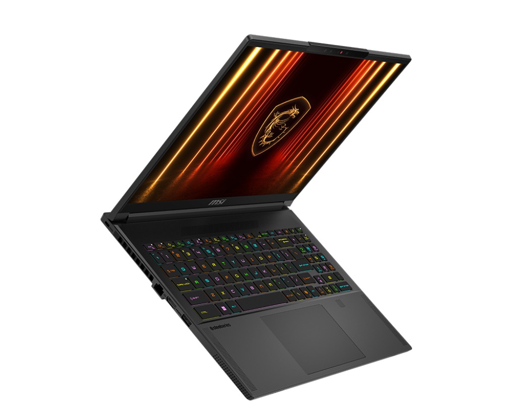 Laptop MSI Stealth A16 AI+, 16", WQXGA, AMD Ryzen AI 9 HX 370, 32GB RAM, 2TB SSD, NVIDIA GeForce RTX 5070 Ti, i zi