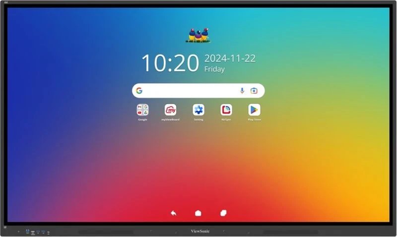 Tabelë interaktive Viewsonic IFP8634, 86", 4K, me prekje, e zezë