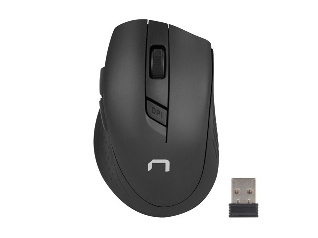 Set tastierë dhe maus Natec Stingray NZB-1440, Wireless, USB, e zezë