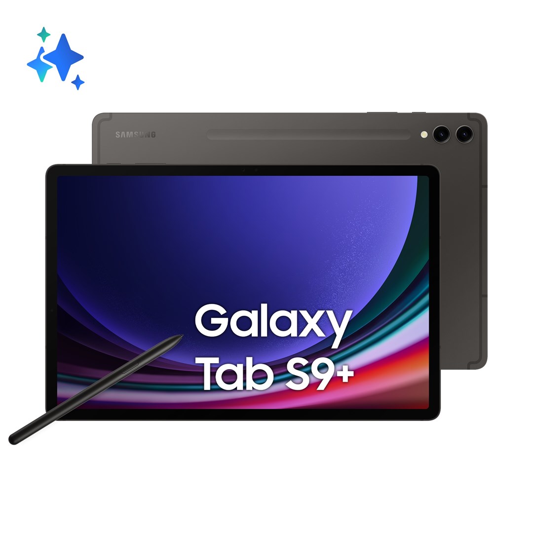 Tablet Samsung Galaxy Tab S9+, 12.4", 12GB/256GB, i hirtë