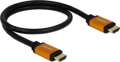Kabllo Delock HDMI - HDMI, 0.5m, portokalli