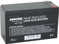 Оловна батерија AVACOM PBAV-12V007.2-F2A, 12V, 7.2Ah, црна