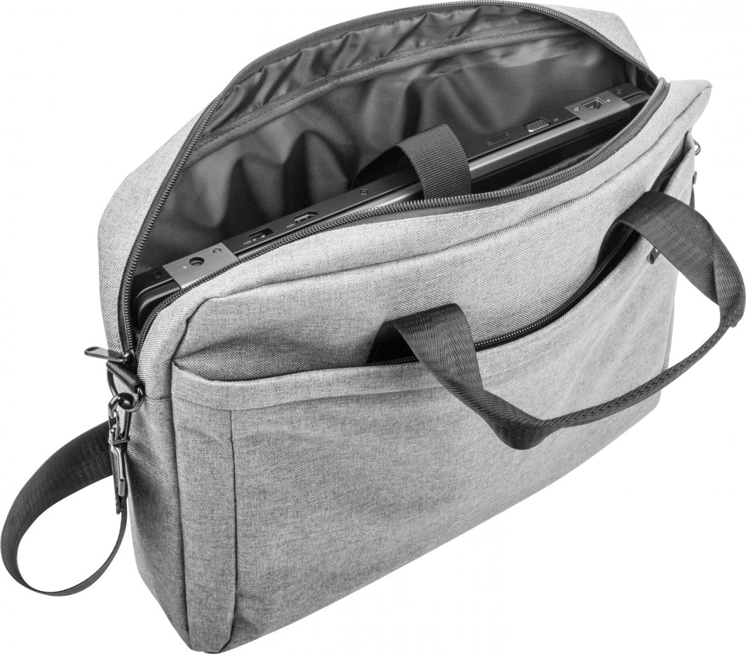 Çantë Natec MUSTELA 15.6 '' (NTO-0766), e hirtë