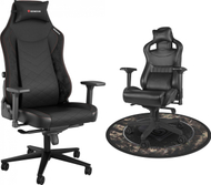 Karrige gaming Genesis Nitro 890 G2, lëkurë artificiale, krahë të rregullueshëm, e zezë