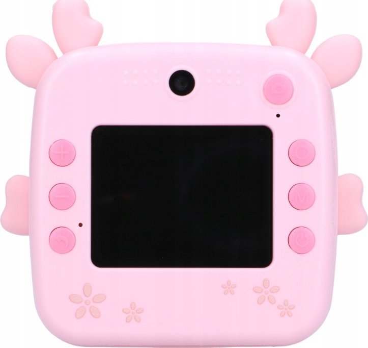 Printer termik Extralink EPP-005, Bluetooth, set me 3 rrotulla letër, rozë