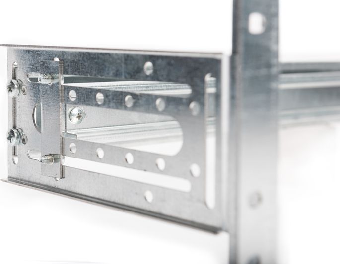 Kllapë montimi për kabinet Digitus DN-19-DIN-4U, 19", 4U, metalike