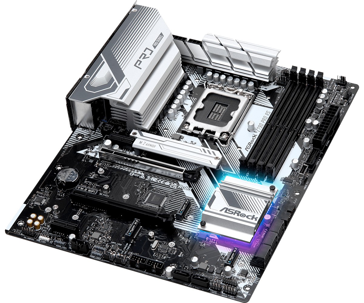 Pllakë amë Asrock Z790 Pro RS Intel Z790 LGA 1700 ATX